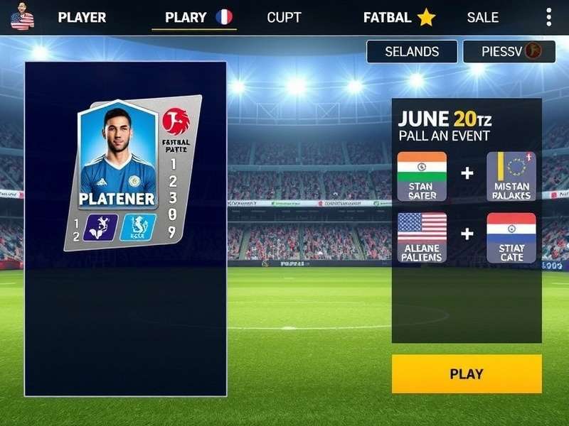 FIFA Mobile Swift Attackers player selection screen